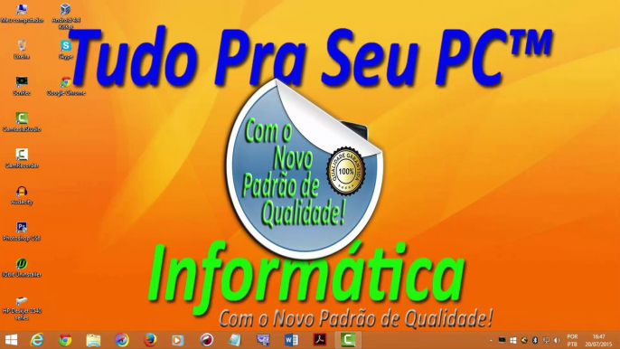 TUTORIAL - Como aumentar a velocidade da internet no  Windows 8 ou Windows 8.1