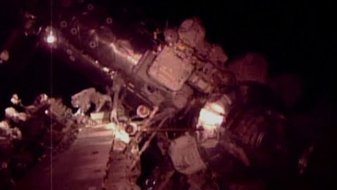 Spacewalk footage: NASA astronauts conduct repair works outside Intl Space Station