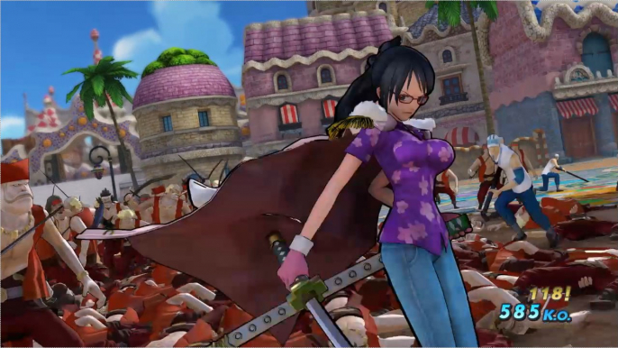 One Piece - Pirate warriors 3 Tashigi Game Play