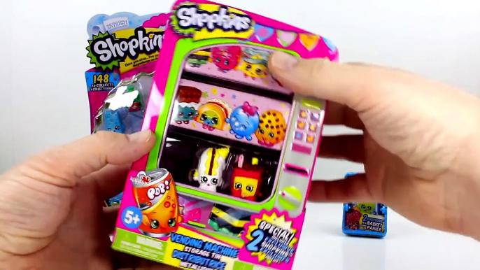 Shopkins NEW Limited Edition Rare Shopkin and Frozen Shopkins w/ Vending Machine DisneyCar