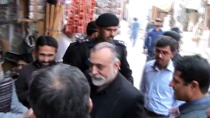 IGP KP, Mr. Nasir Khan Durrani, visited Qissa Khwani