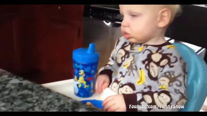 Funny video baby - Compilation of funny videos of baby in 2015