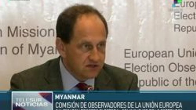 Comicios en Myanmar “mejor de lo esperado” según observadores de la UE