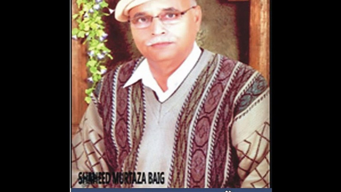 Martyred Journalist Murtaza Beg in Quetta Balochistan Pakistan