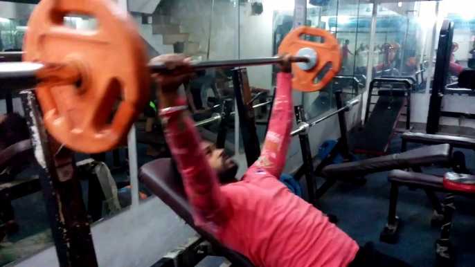 Chest Workout All Benches (Flat, Incline, Decline) - Subhash Kashyap at Muscle+ Gym