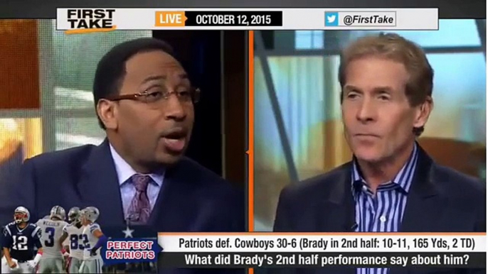 ESPN First Take | Tom Brady Lead Patriots Completely Deflate Cowboys