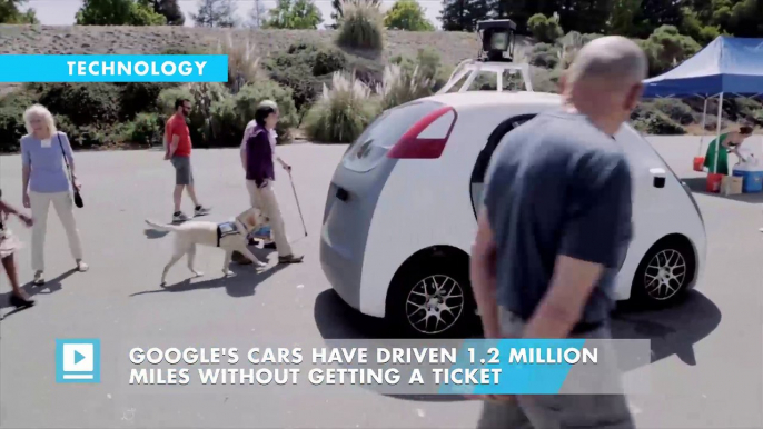 Google's cars have driven 1.2 million miles without getting a ticket