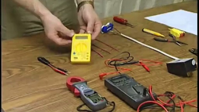 LCD Digital Multimeter Voltmeter Ammeter