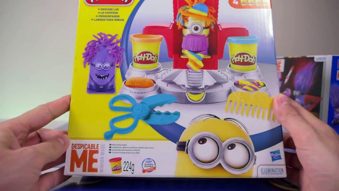 [JOUET] Minions Play Doh et Mega Bloks Studio Bubble Tea unboxing Despicable Me stuff