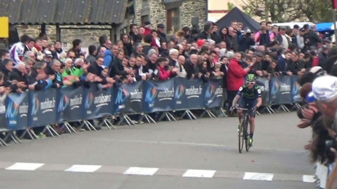 Coupe de France de cyclo-cross 2015 : L'arrivée des Elites pour la 2e place à Quelneuc