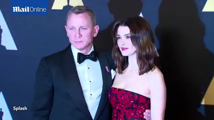 Daniel Craig & Rachel Weisz arrive at Govenors Awards 2015