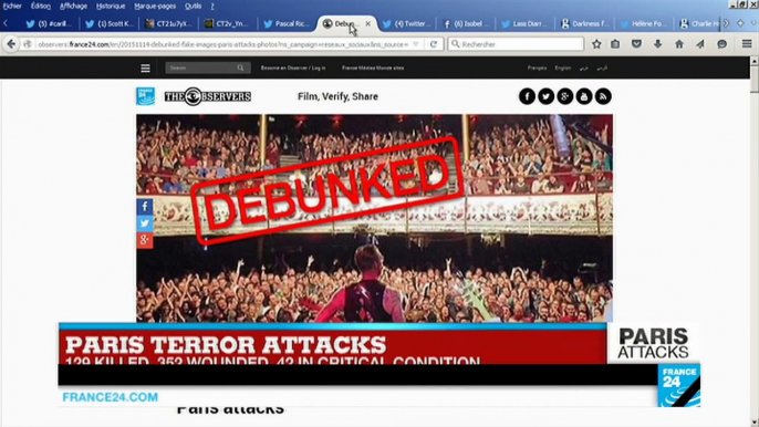 Paris attacks- false information and rumors spread throughout social media