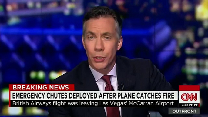 LAS VEGAS || British Airways Plane Catches Fire on RUNWAY