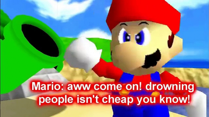 super mario 64 bloopers: Problematic Pipe problems