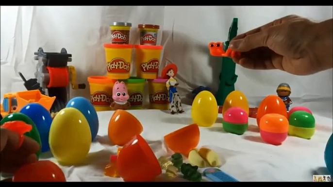 oeufs surprises rempli de jouets pour les enfants | surprise eggs for kids