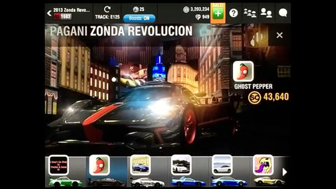 Racing Rivals Pagani Zonda Revolucion Perfect Launch Tutorial