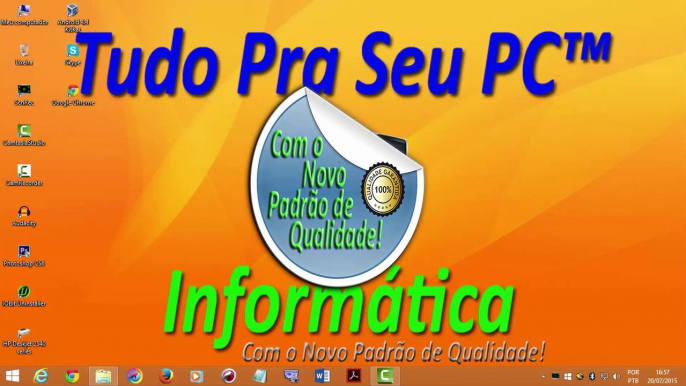 PASSO A PASSO - Como desativar a pré-visualização ou miniaturas de arquivos nas pastas do Windows 8 ou Windows 8.1