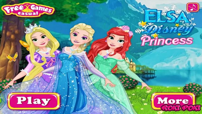 ELSA FROZEN SE VISTE DE LAS PRINCESAS DISNEY! ELSA FROZEN VS DISNEY PRINCESS!