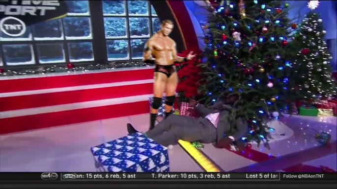 3 Brutal Randy Orton RKOs On Shaquille ONeal