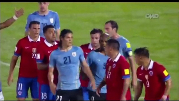 Uruguay 3-0 Chile ~ [World Cup Qualification] - 17.11.2015 - All Goals & Highlights