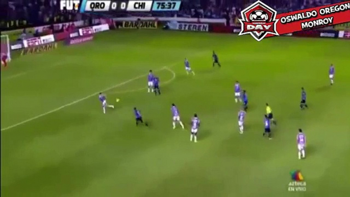 La Increible Rabona De Ronaldinho - Queretaro vs Jaguares 2015 Liga MX - Queretaro vs Chia