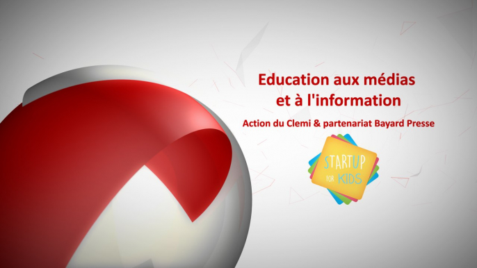 Startup4Kids - Education aux médias  et à l'information