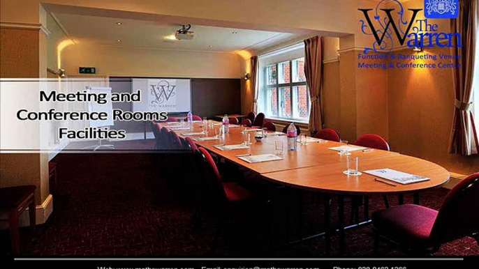 Conference Venues and Meeting Rooms Facilities in Bromley, Croydon - MPThe Warren