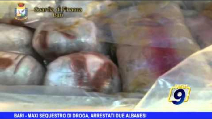 BARI | Maxi sequestro di droga, arrestati due albanesi