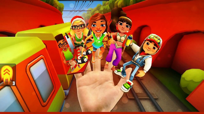 Subway Surfers Cheats Cartoon Finger Family Nursery Rhymes _ Finger Family Rhymes For Children