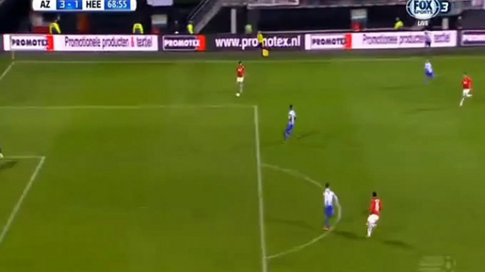 Vincent Janssen Goal - AZ Alkmaar 3 - 1 Heerenveen - 21_11_2015