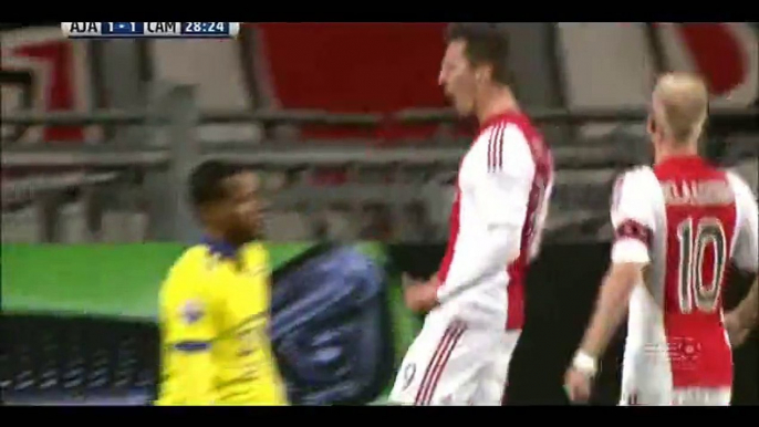 Arkadiusz Milik Goal - Ajax 2-1 Cambuur - 21-11-2015