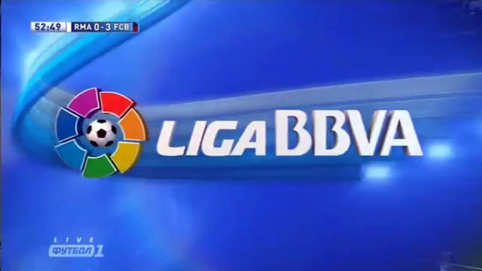 Andres Iniesta Goal - Real Madrid 0 - 3 Barcelona - 21.11.2015