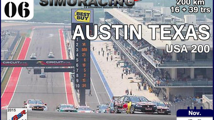 Tour de piste à Austin en Holden V8 Supercars sur Rfactor