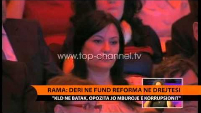 Rama: Deri në fund reforma në drejtësi - Top Channel Albania - News - Lajme