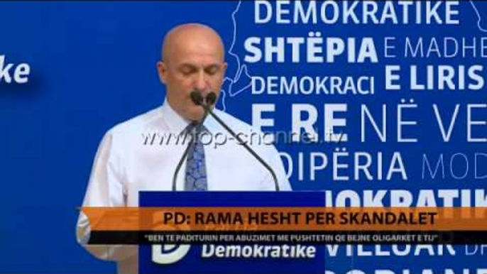 PD: Rama hesht për skandalet - Top Channel Albania - News - Lajme