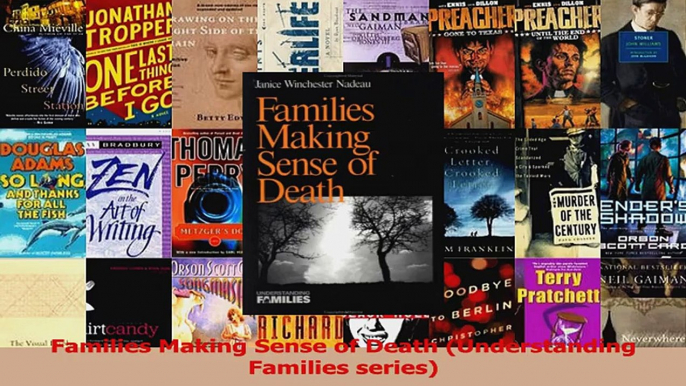 Read  Families Making Sense of Death Understanding Families series Ebook Free