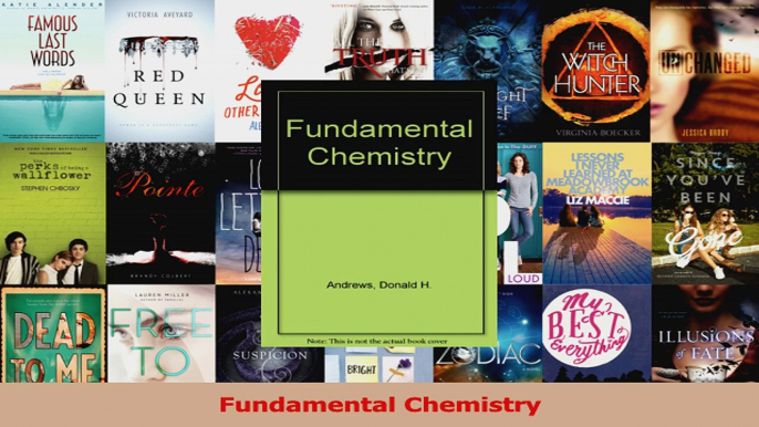 Read  Fundamental Chemistry Ebook Free