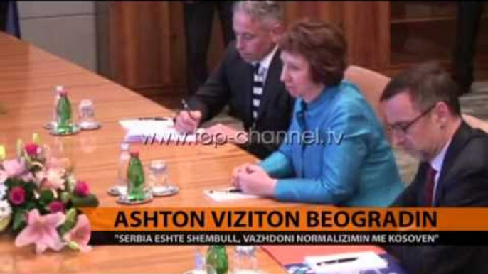 Ashton viziton Beogradin - Top Channel Albania - News - Lajme