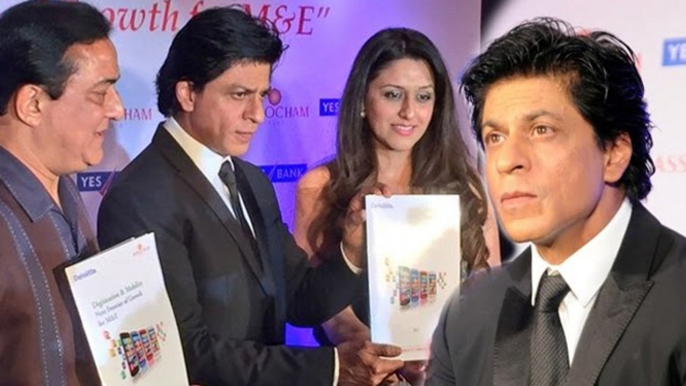Shahrukh Khan Launches ASSOCHAM Coffee Table Book on Media & Entertainment With Yes Bank