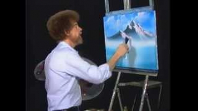 Bob Ross: The Joy of Painting Snow on the Mountains