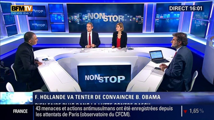 Attentats : "Les français sont les premiers alliés européens des états-unis car François Hollande est devenu un leadership", François Durpaire - 24/11