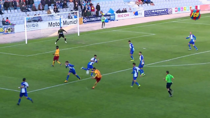 [HIGHLIGHTS] FUTBOL (2A B): Sabadell-FC Barcelona (2-2)