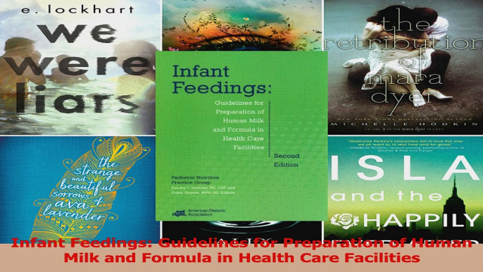 Download  Infant Feedings Guidelines for Preparation of Human Milk and Formula in Health Care Ebook Free