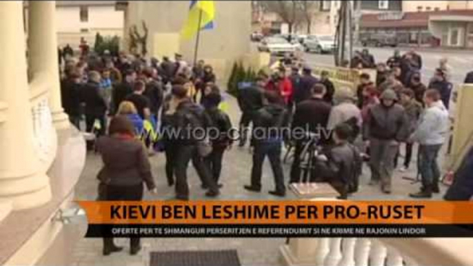 Ukrainë, Yatsenyuk ofron më shumë pushtet - Top Channel Albania - News - Lajme