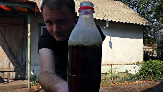 Что будет если в Колу добавить ПРОПАН Coca Cola + propane Mega ROCKET