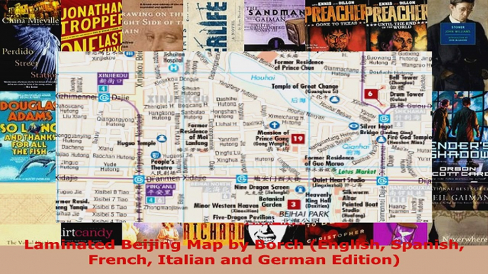 Read  Laminated Beijing Map by Borch English Spanish French Italian and German Edition EBooks Online