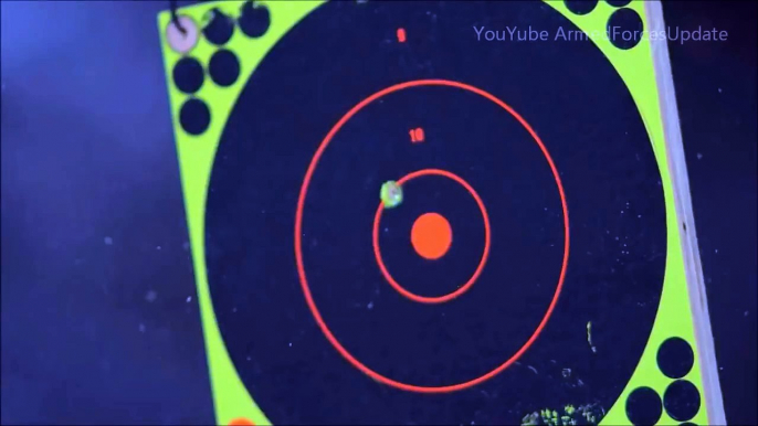 ADVANCED RIFLE NEVER MISSES its target. Tracking Point Rifle great for US Military