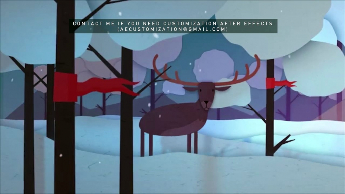 Cartoon Winter Logo Reveal | After Efects Project Files - Videohive template