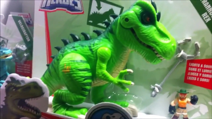 Vlog Jurassic World Animatronic Trex Toystore Visit