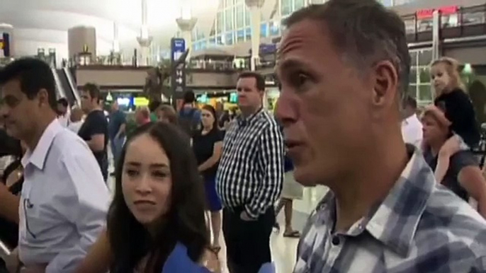 Soldier Proposes To Other Soldier At Airport